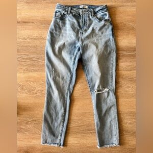 A&F super skinny ankle high rise curve love